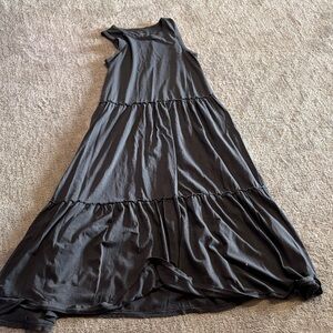 Aerie Charcoal Sleeveless Dress